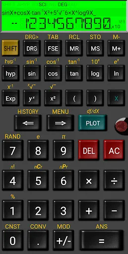 Mathex Scientific Calculator Screenshots