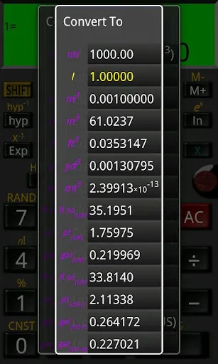 Mathex Scientific Calculator Screenshots