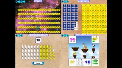 1st Grade Math - Math Galaxy Screenshots