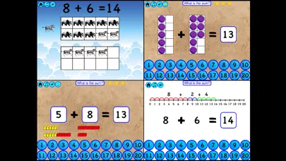 1st Grade Math - Math Galaxy Screenshots