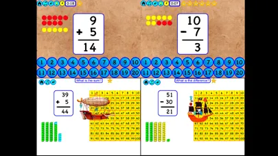 1st Grade Math - Math Galaxy Screenshots