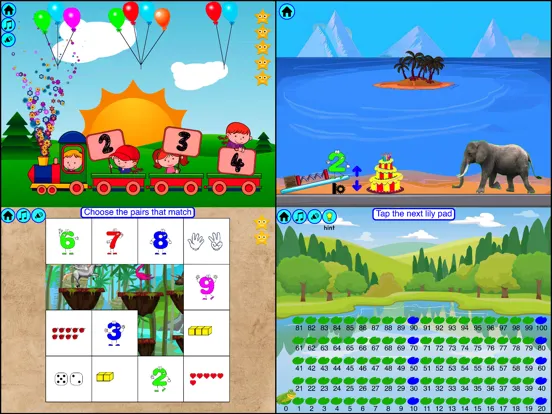 Preschool + Kindergarten Math iPad Ekran Görüntüleri