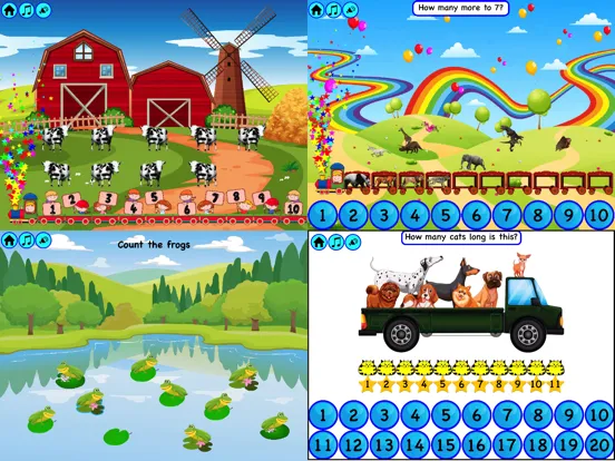 Preschool + Kindergarten Math iPad Ekran Görüntüleri