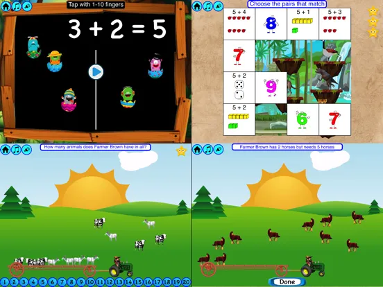 Preschool + Kindergarten Math iPad Ekran Görüntüleri