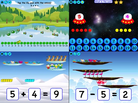 Preschool + Kindergarten Math iPad Ekran Görüntüleri