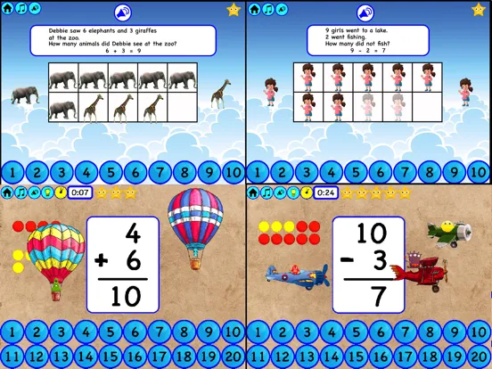 Preschool + Kindergarten Math iPad Ekran Görüntüleri