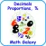 Math Galaxy Decimals, Proportions, %