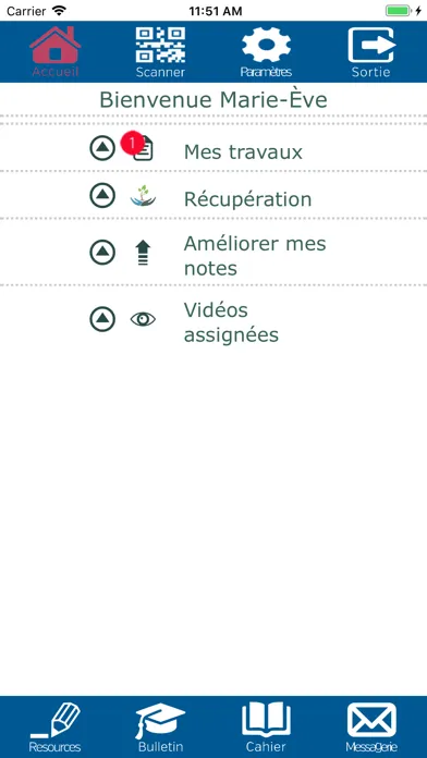 Sommet Maths : Appli-élève Screenshots