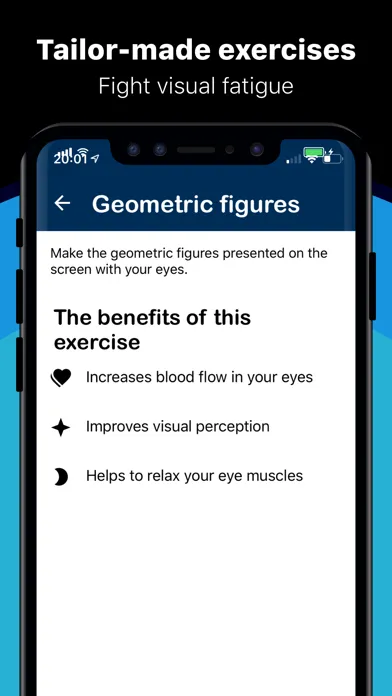 Capturas de tela do Eye Yoga - Exercise your eyes