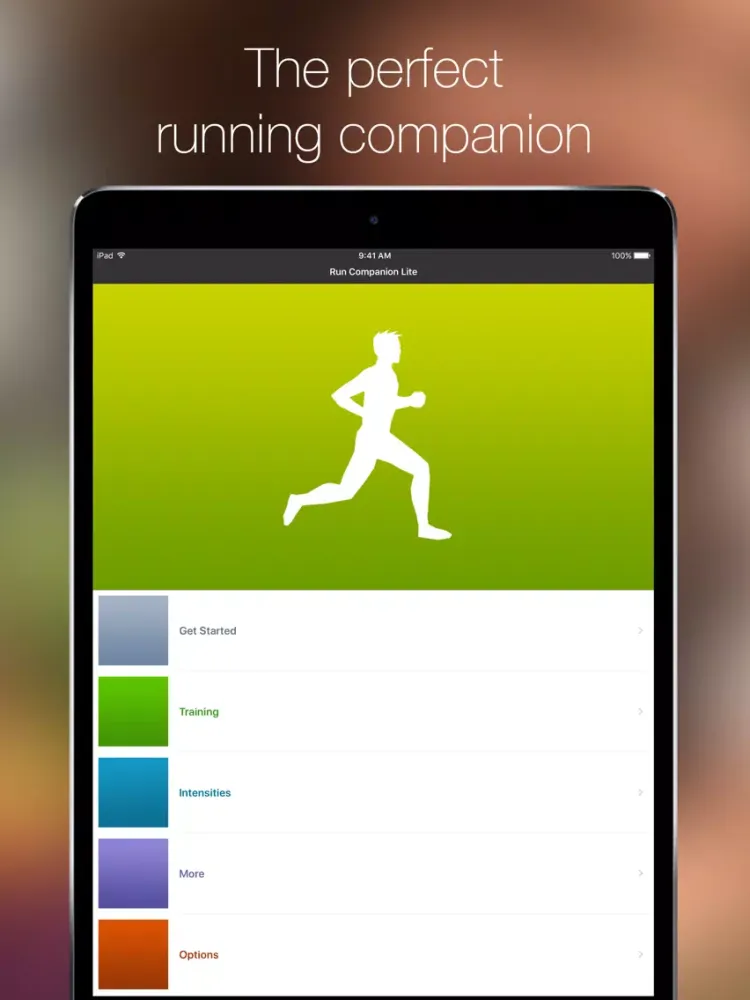 Run Companion Lite iPad  Screenshots