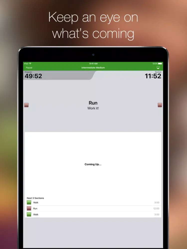 Run Companion Lite iPad  Screenshots