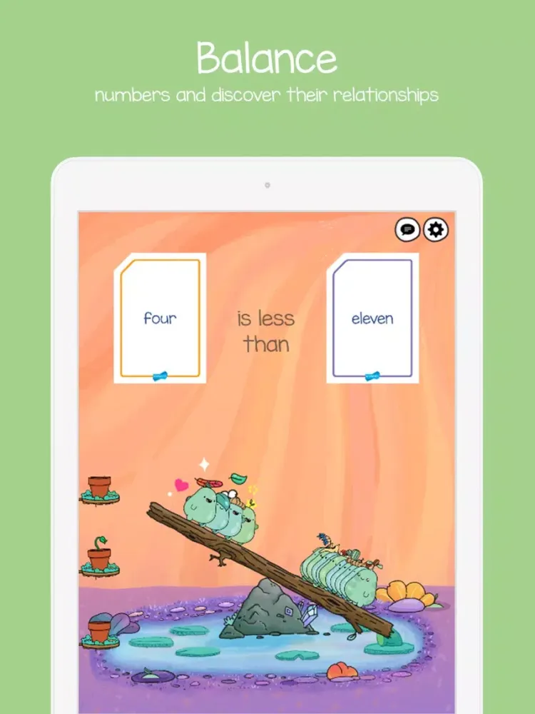 Screenshot di Numbeanies: Number Forest iPad 