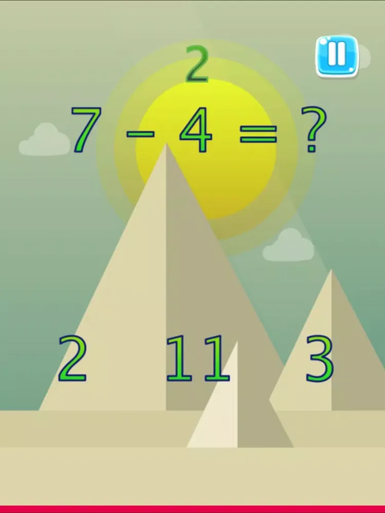 Tangkapan layar Math Quiz Advenure iPad 