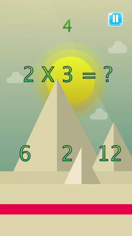 Tangkapan layar Math Quiz Advenure