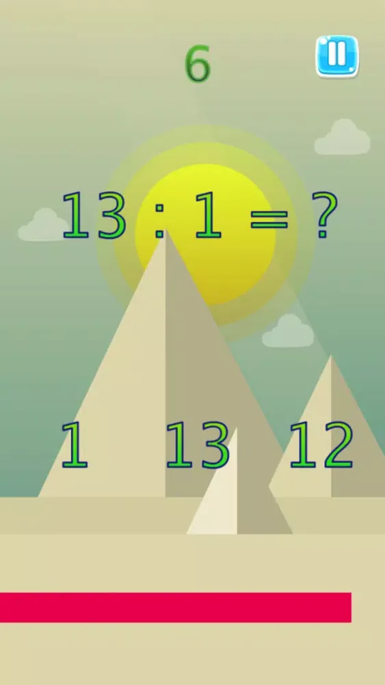 Tangkapan layar Math Quiz Advenure