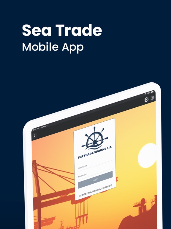 Sea Trade LMS iPad  سکرین شاٹس