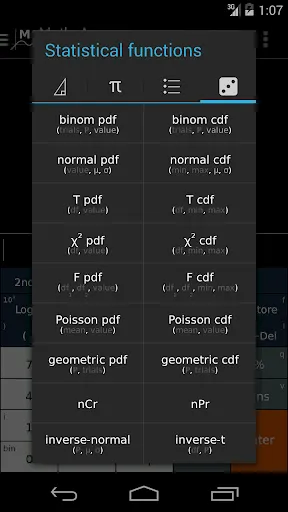 MathsApp Scientific Calculator Screenshots