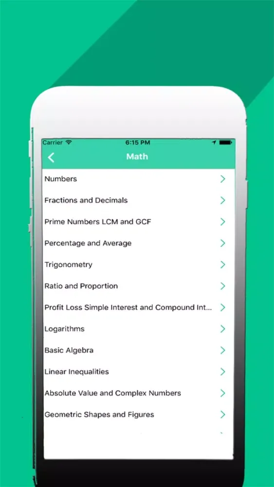 Learning Maths Screenshots