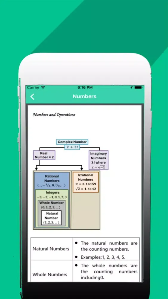 Learning Maths Screenshots