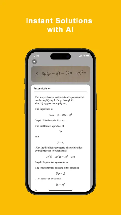 Capturas de pantalla de CamTutor - Your Pocket Tutor