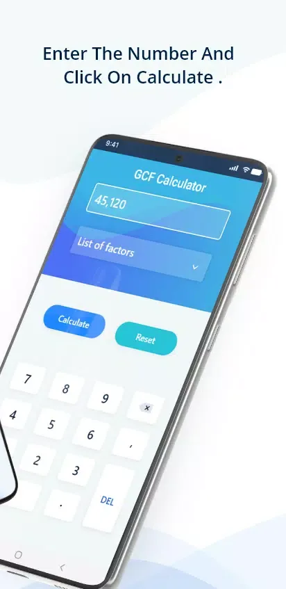 Capturas de pantalla de GCF & LCM Calculator
