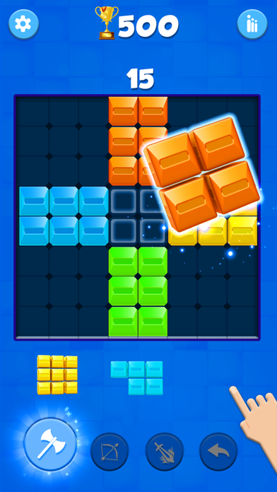 Wooden Block Puzzle - Color 3D سکرین شاٹس