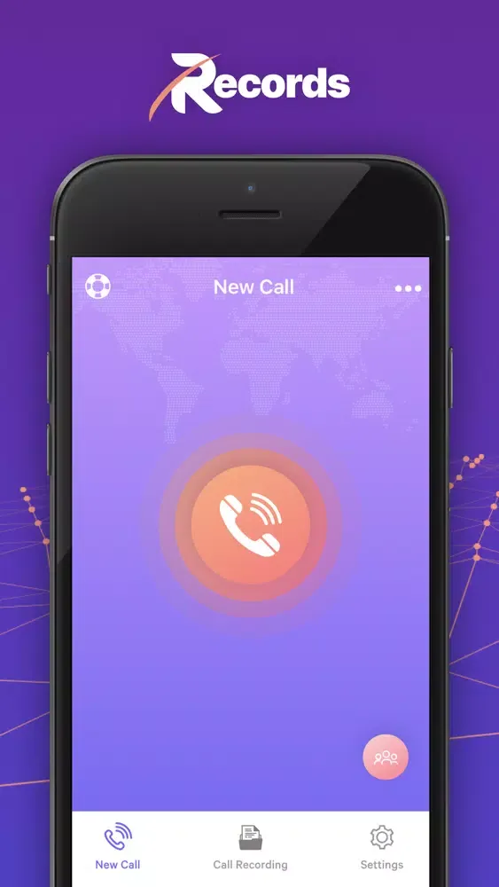 Ảnh chụp màn hình của Unlimited Call Recorder.
