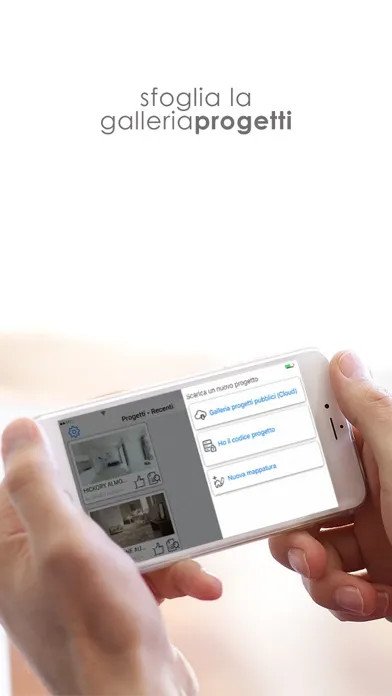 Zrzuty ekranu ERMES AURELIA TileApp
