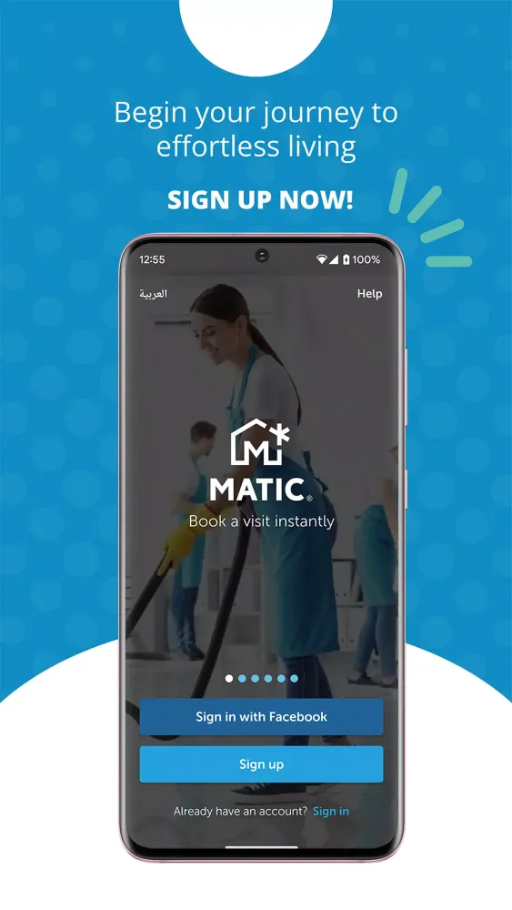 MATIC - Home Cleaning Services スクリーンショット