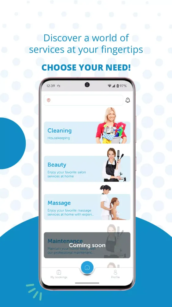 MATIC - Home Cleaning Services スクリーンショット