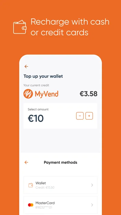 MyVend Screenshots