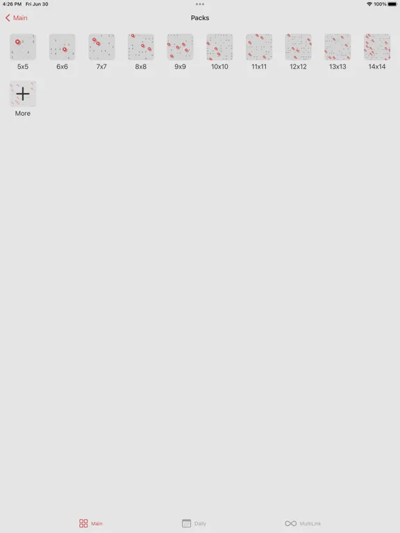 Скриншоты MultiLink iPad 