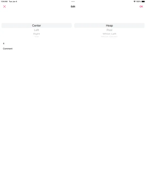 Zrzuty ekranu PrefPool iPad 