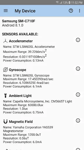 تصاویر Sensor Data