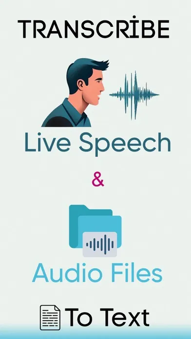 Capturas de tela do Transcribe Recordings with Ai