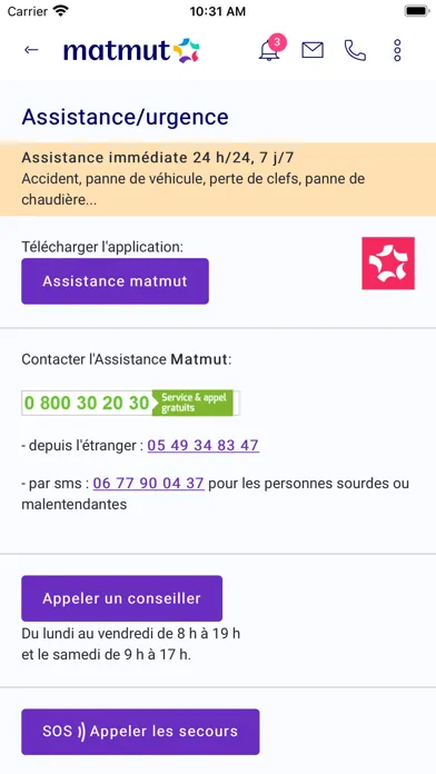 Capturas de pantalla de Ma Matmut