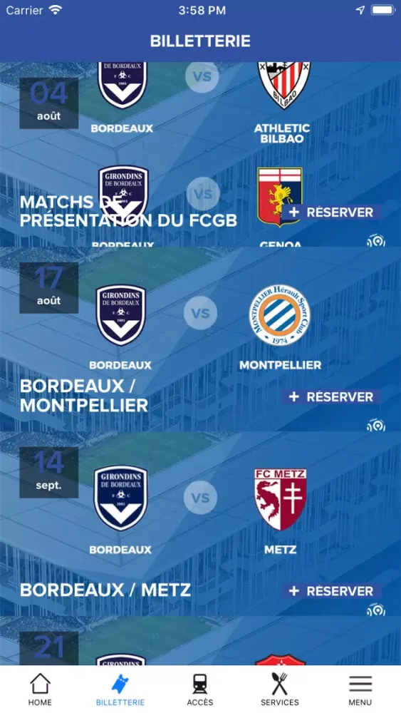 تصاویر Stade Matmut Atlantique