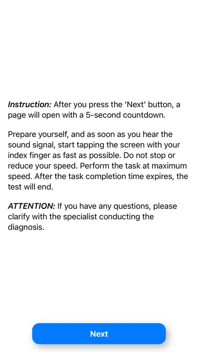 تصاویر Finger-tapping test