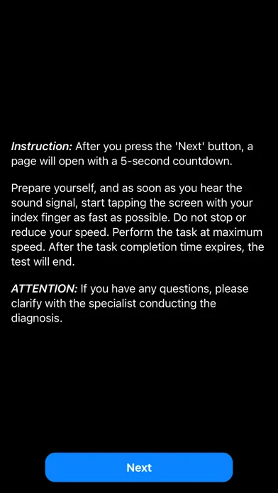 تصاویر Finger-tapping test