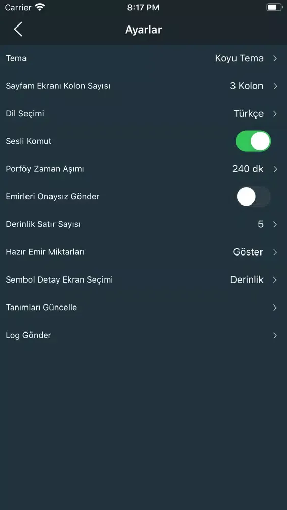 Capturas de pantalla de A1 Matriks