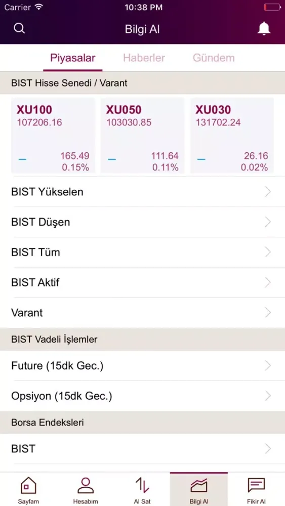 QNB Finansinvest Screenshots