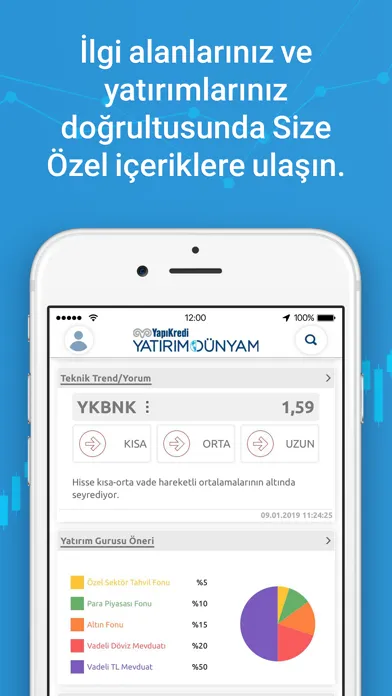 ภาพหน้าจอของ Yatırım Dünyam