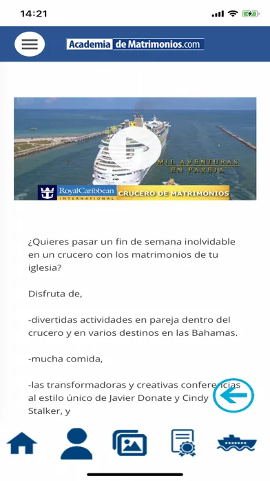 Скриншоты Miembros Academia Matrimonios