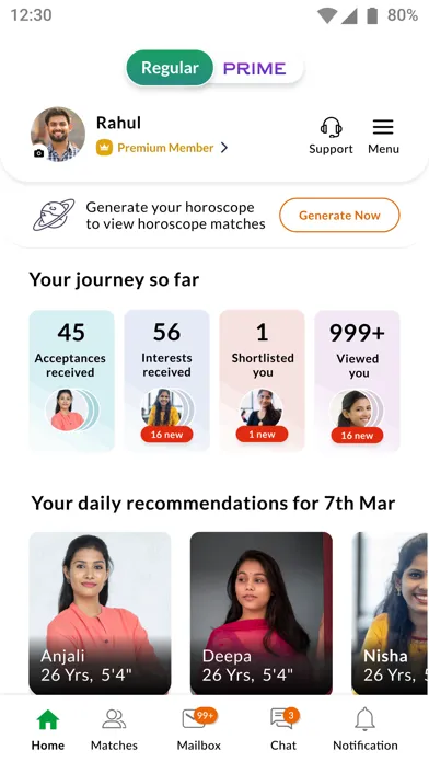 GujaratiMatrimony - Shaadi App スクリーンショット