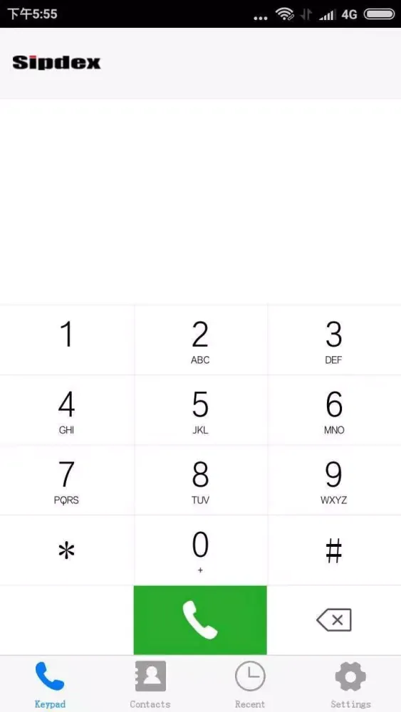 Capturas de pantalla de Sipdex Talk