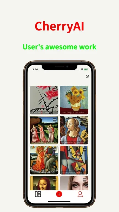 Capturas de pantalla de CherryAI - AI Art Generator