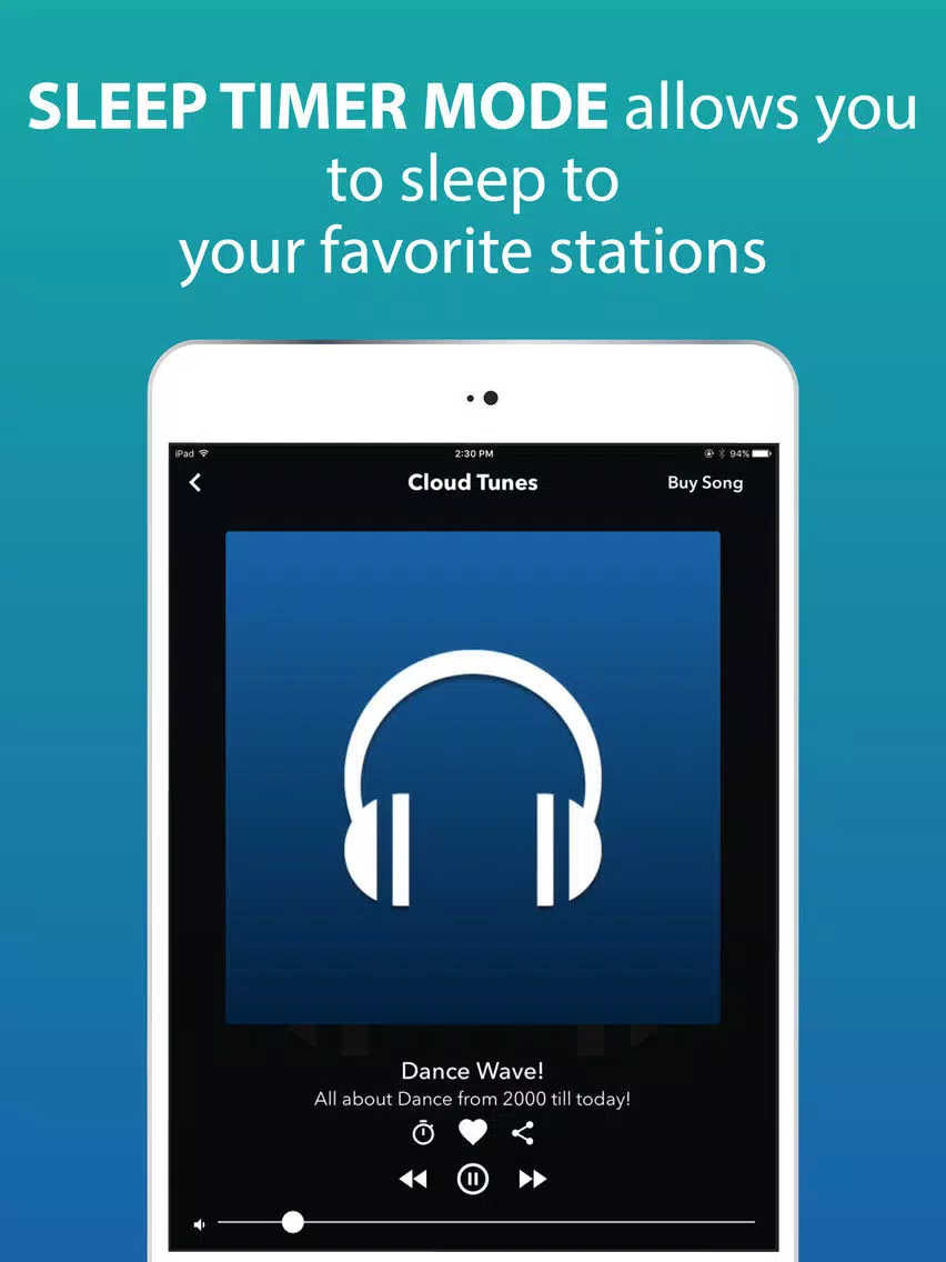 Capturas de pantalla de Cloud Tunes - Listen to Live Radio Stations iPad 