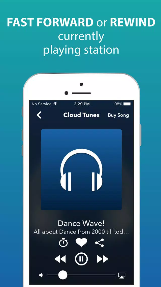 Capturas de pantalla de Cloud Tunes - Listen to Live Radio Stations
