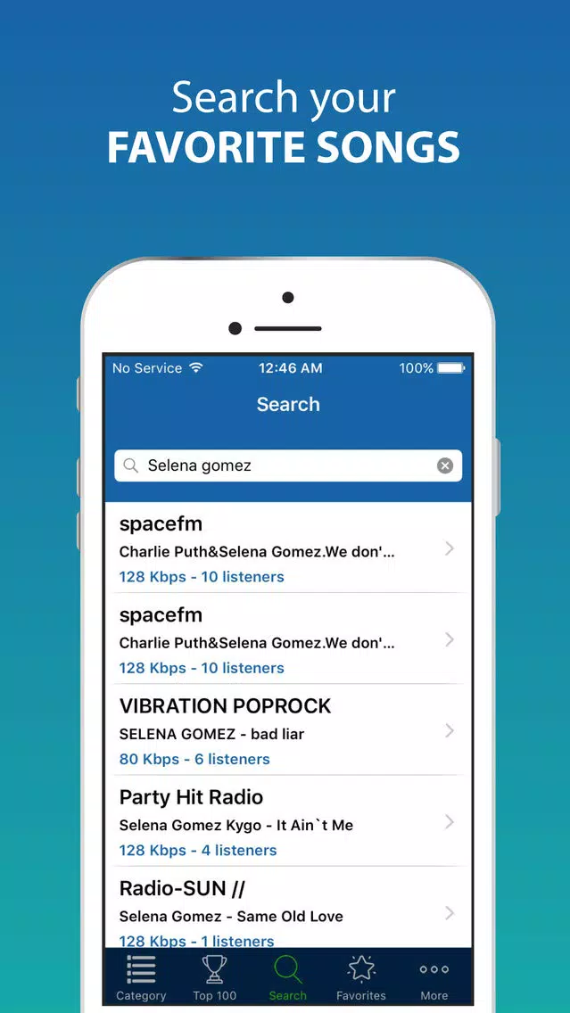 Capturas de pantalla de Cloud Tunes - Listen to Live Radio Stations
