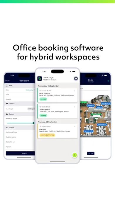 Zrzuty ekranu Matrix Booking